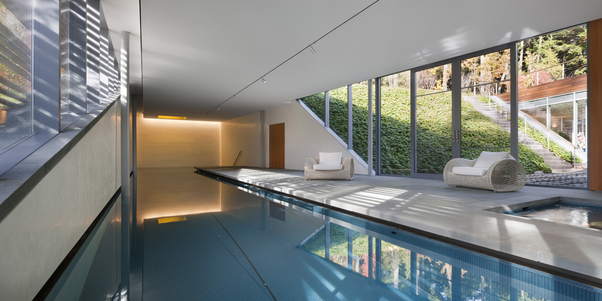 Дизайн частного дома Lakeside Retreat от студии GLUCK+